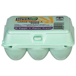 Sunny Meadow Grade A Large Eggs 6 ea
