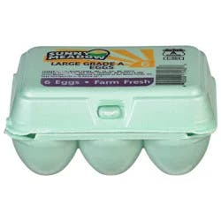 Sunny Meadow Grade A Large Eggs 6 ea