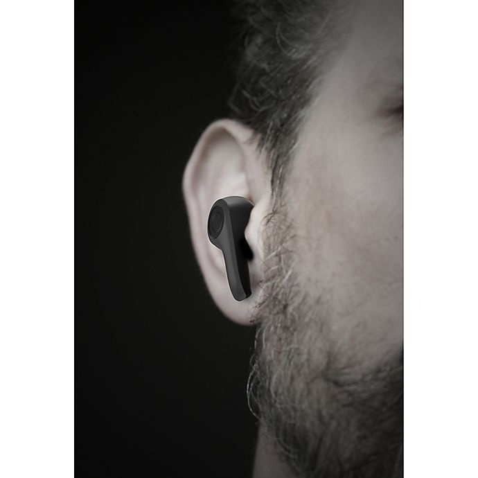 slide 5 of 8, Brookstone True Wireless Earbuds - Black, 1 ct