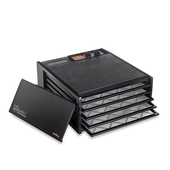 slide 1 of 2, Excalibur 5-Tray Dehydrator with Timer - Black, 1 ct