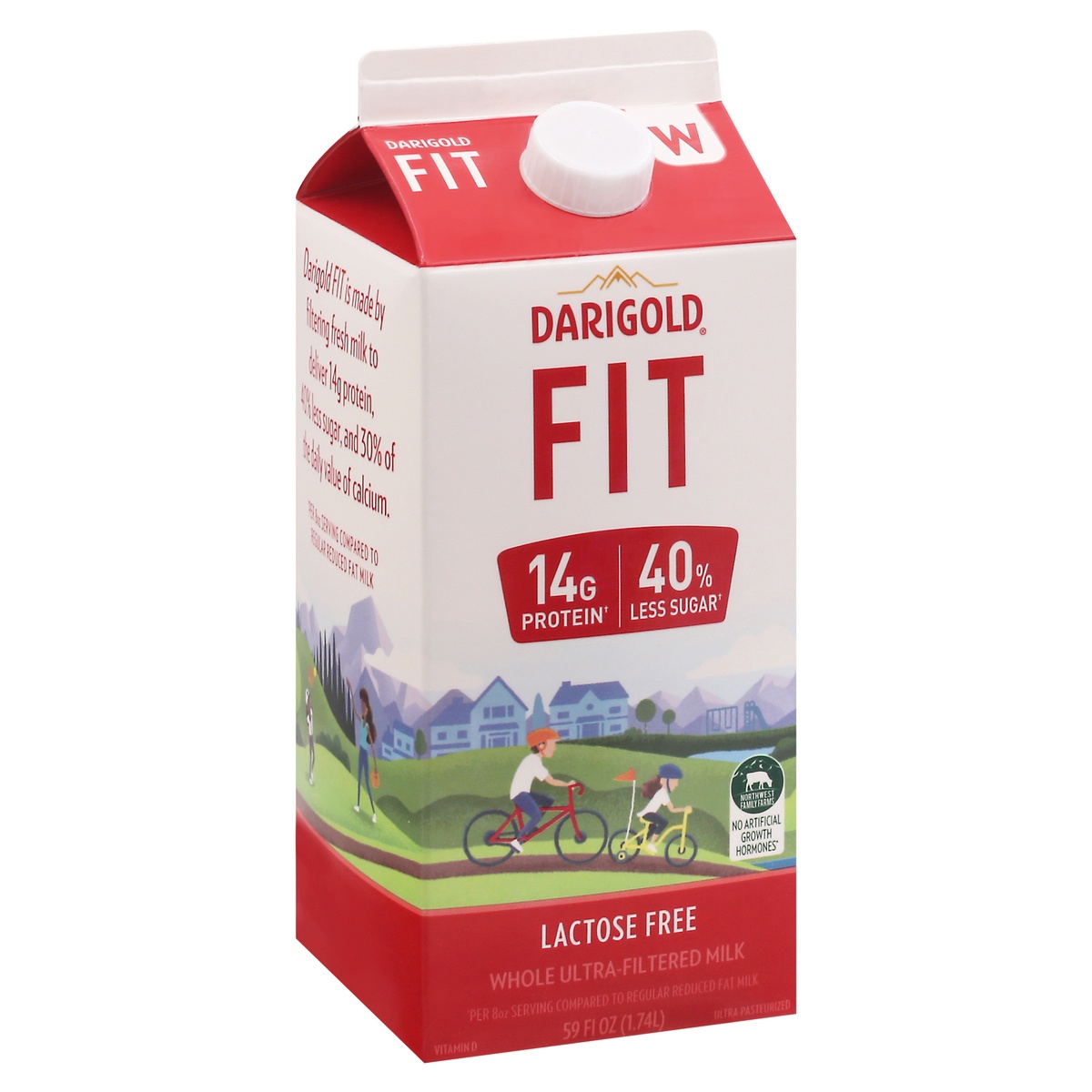 slide 2 of 11, Darigold Fit Lactose Free Whole Ultra-Filtered Milk, 59 fl oz