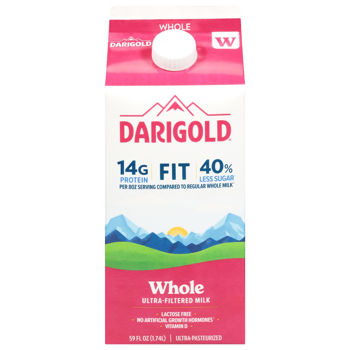slide 1 of 13, Darigold Fit Whole Ultra-Filtered Milk 59 fl oz, 59 fl oz