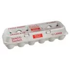 Bowl & Basket Eggs Fresh White Large