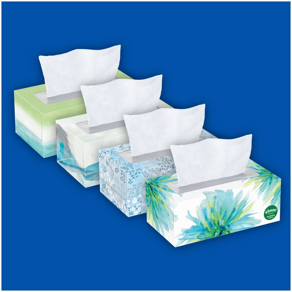 slide 3 of 10, Kleenex Soothing Lotion Facial Tissue - 6pk/110ct, 660 ct