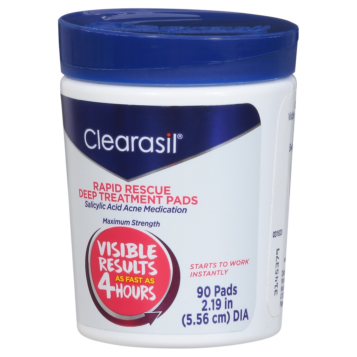 slide 3 of 9, Clearasil Rapid Rescue Deep Treatment Pads - 90ct, 90 ct