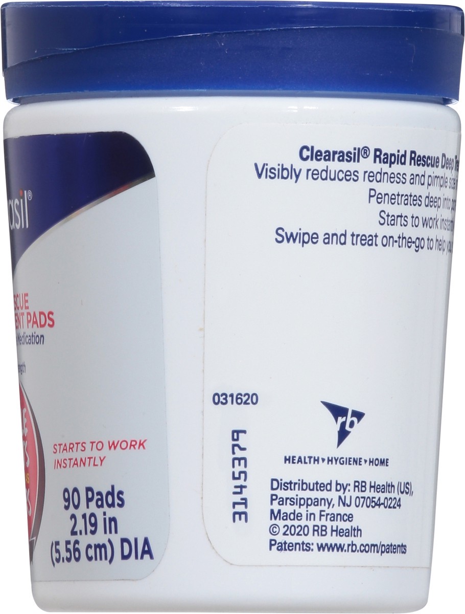 slide 8 of 9, Clearasil Rapid Rescue Deep Treatment Pads - 90ct, 90 ct