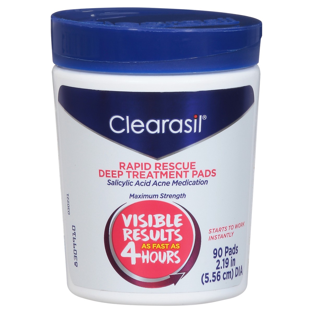 slide 1 of 9, Clearasil Rapid Rescue Deep Treatment Pads - 90ct, 90 ct