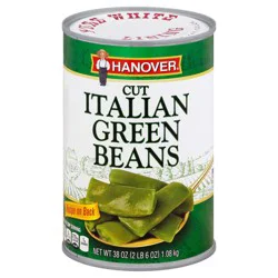 Hanover Italian Cut Green Beans - 38 OZ