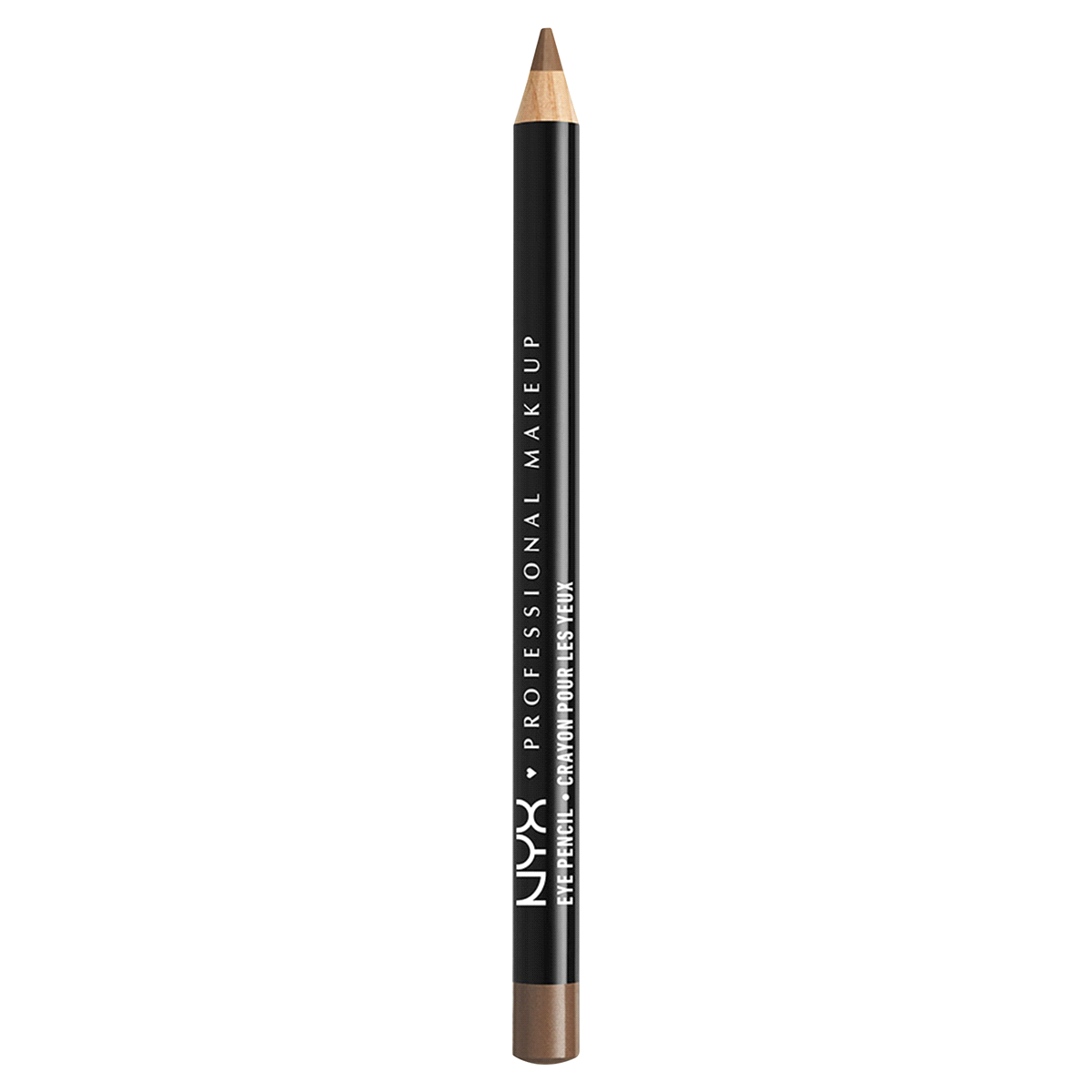 slide 1 of 1, NYX PROFESSIONAL MAKEUP Slim Eye Pencil, Light Brown, 0.04 oz