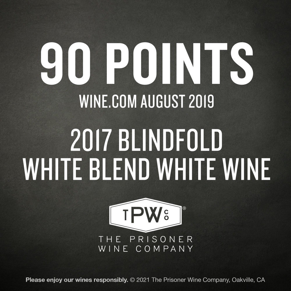 slide 4 of 7, Blindfold White Blend White Wine by The Prisoner Wine Company, 750 mL Bottle, 25.36 fl oz