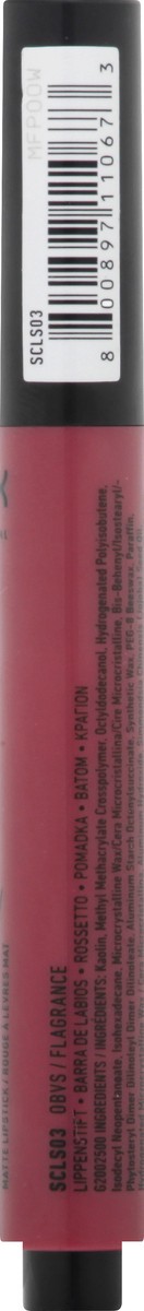 slide 5 of 12, NYX Professional Makeup Lipstick 0.05 oz, 0.05 fl oz