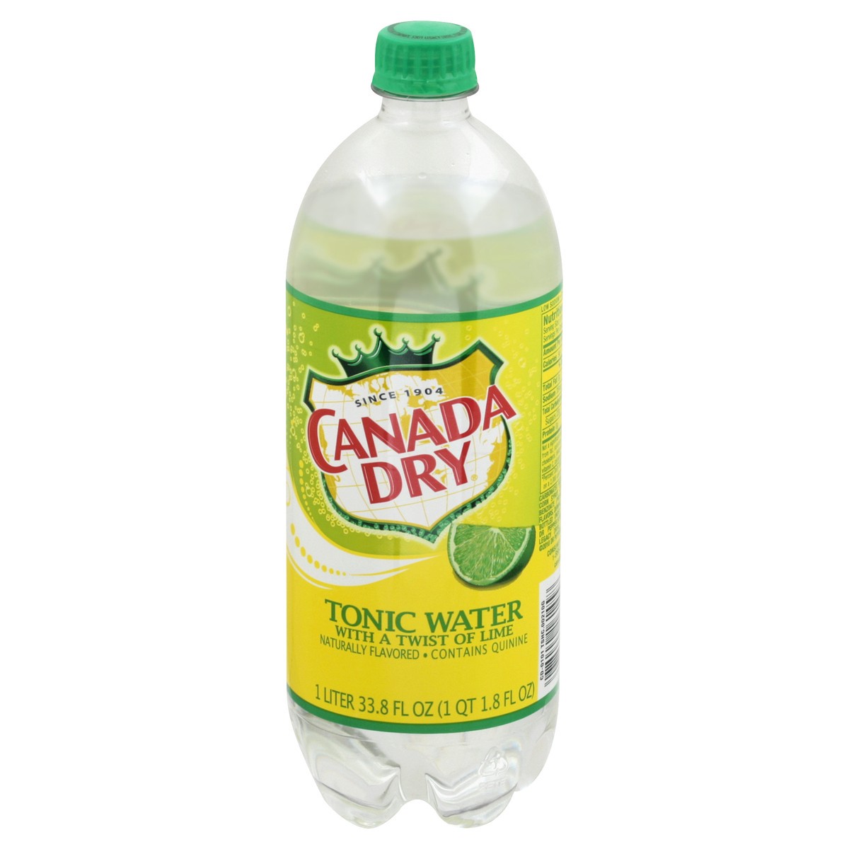 slide 3 of 5, Canada Dry Tonic Water 33.8 oz, 1 L