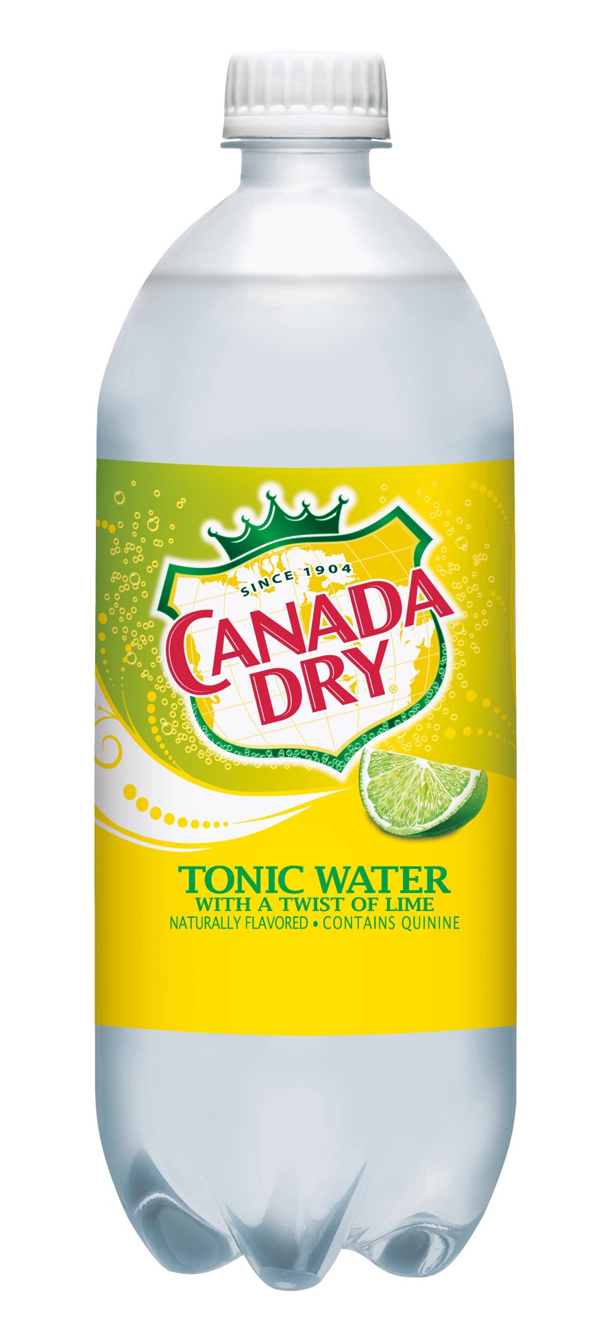slide 1 of 2, Canada Dry Tonic Water with a Twist of Lime bottle, 1 liter