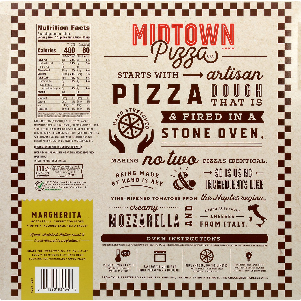 slide 6 of 13, Midtown Pizza Pizza 15.4 oz, 14.99 oz