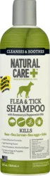 Natural Care + Flea & Tick with Rosemary & Peppermint Oils Light Soothing Scent Shampoo 12 oz