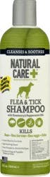 Natural Care + Flea & Tick with Rosemary & Peppermint Oils Light Soothing Scent Shampoo 12 oz