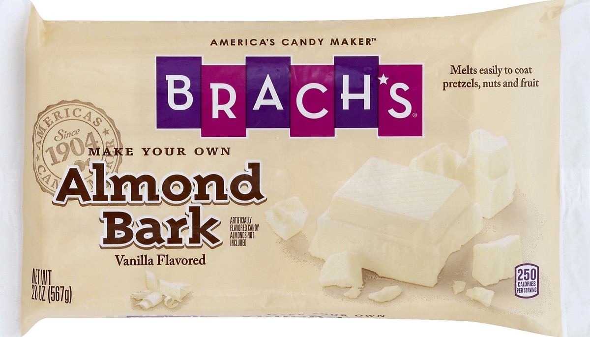 slide 5 of 5, Brach's Vanilla Almond Bark, 20 oz