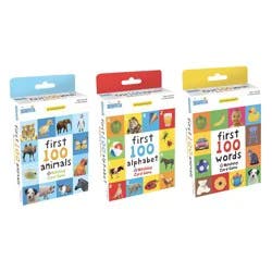 First 100 Words Card Game Assortment