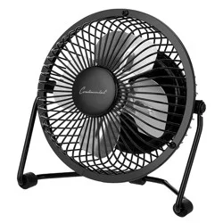 Continental USB Desk Fan - Black