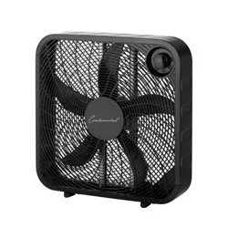 Continental Box Fan - Black