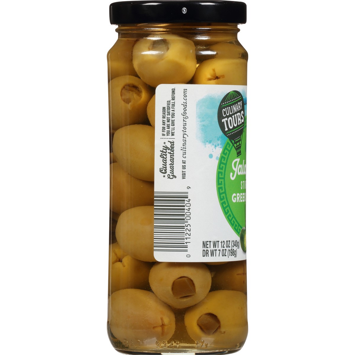 slide 8 of 10, Culinary Tours Jalapeno Stuffed Greek Olives, 12 oz