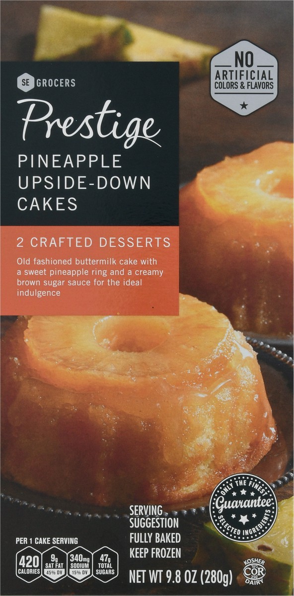 slide 14 of 15, Prestige Pineapple Upside-Down Cakes, 2 ct; 4.9 oz