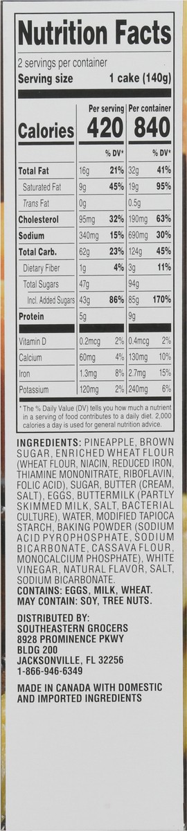 slide 12 of 15, Prestige Pineapple Upside-Down Cakes, 2 ct; 4.9 oz