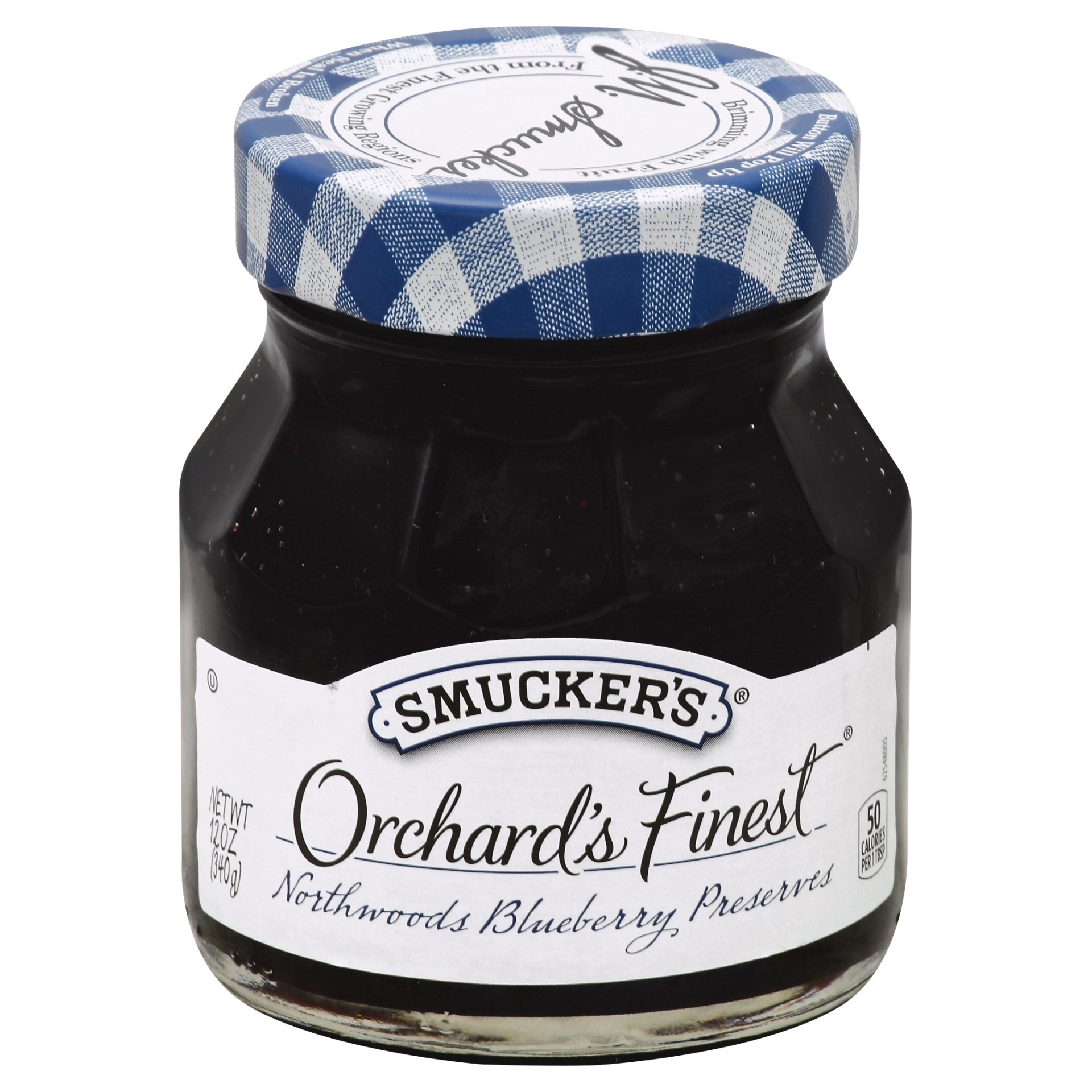 slide 1 of 1, Smucker's Orchard's Finest Northwoods Blueberry Preserves, 12 oz