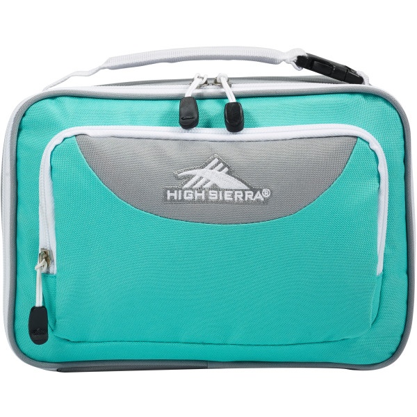 slide 1 of 1, High Sierra Single Compartment Lunch Case, Aquamarine, 1 ct
