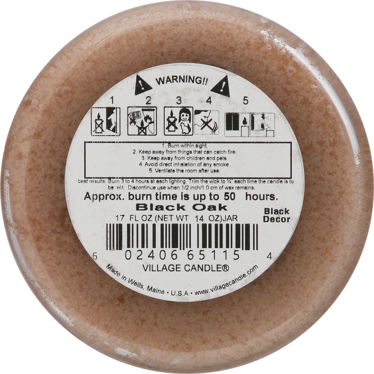 slide 8 of 9, Village Candle Gentlemen's Collection Black Oak Candle 1 Each, 1 ct