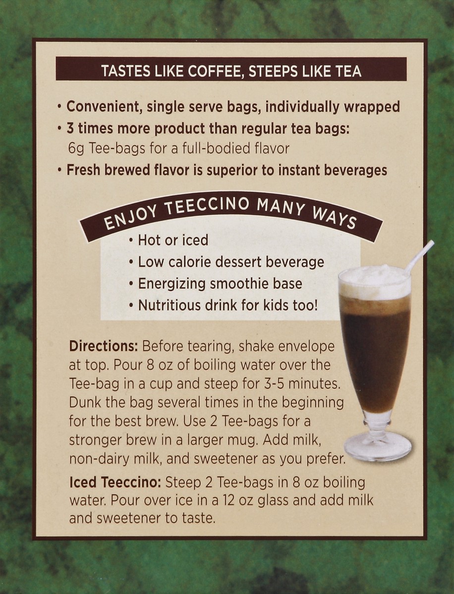 slide 5 of 5, Teeccino Herbal Tea - 10 ct, 10 ct