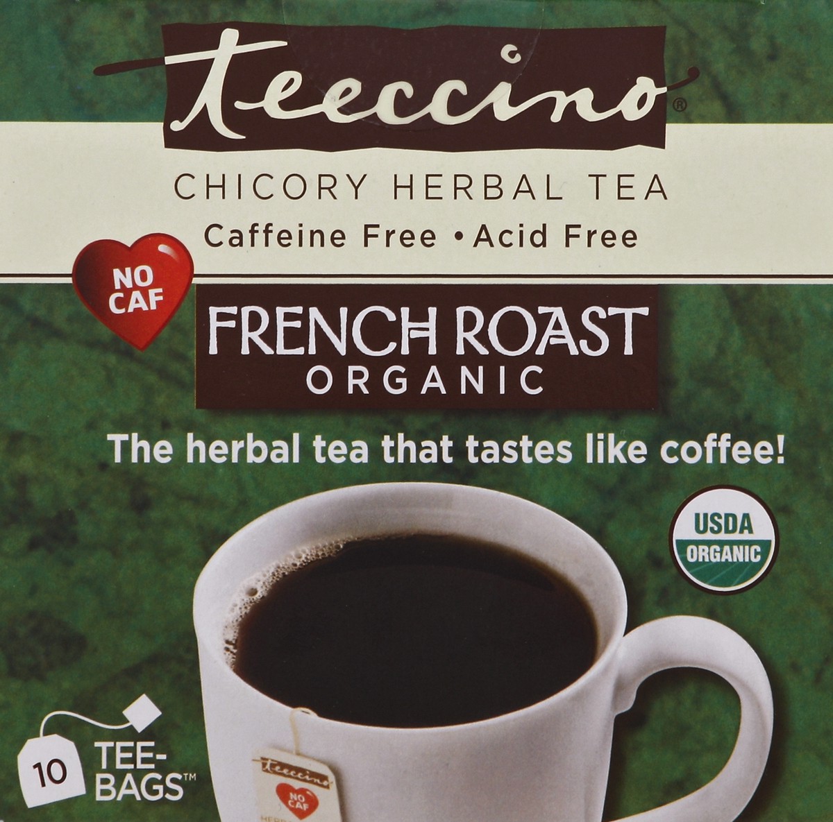 slide 3 of 5, Teeccino Herbal Tea - 10 ct, 10 ct