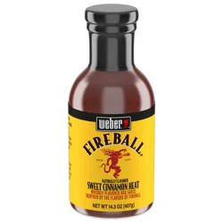 Weber Fire Ball Sweet Cinnamon BBQ Sauce 14.3 oz