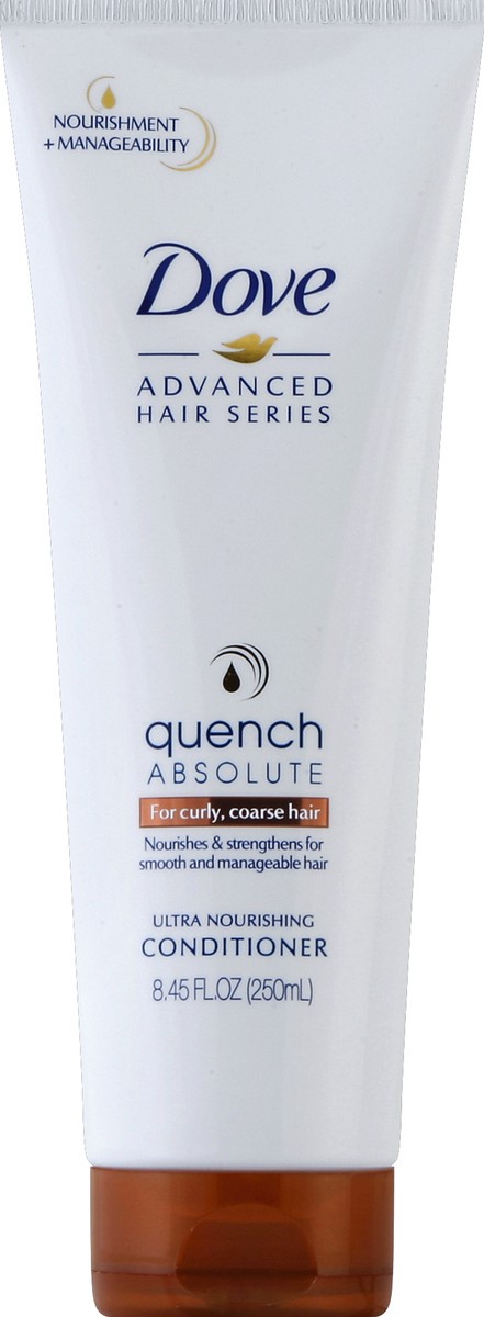 slide 5 of 6, Dove Advanced Hair Series Conditioner Quench Absolute Ultra Nourishing, 8.45 fl oz