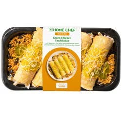 Home Chef Green Chicken Enchiladas