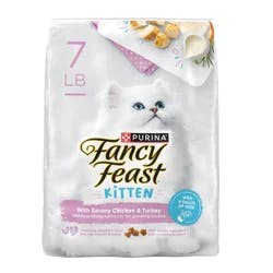 Fancy Feast Dry Kitten Food Chicken & Turkey
