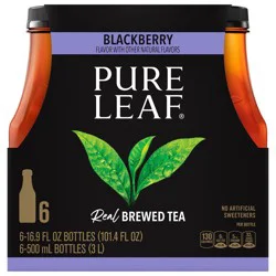 Pure Leaf Real Brewed Tea Blackberry - 6 ct