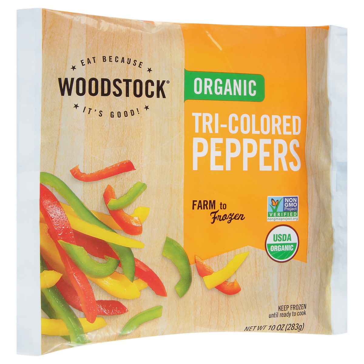 slide 5 of 12, Woodstock Tri-Colored Organic Peppers 10 oz, 10 oz