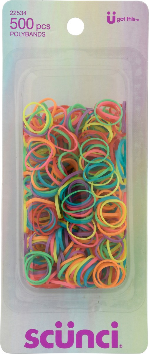 slide 1 of 9, scünci Super Star Polybands 500 Each, 500 ct
