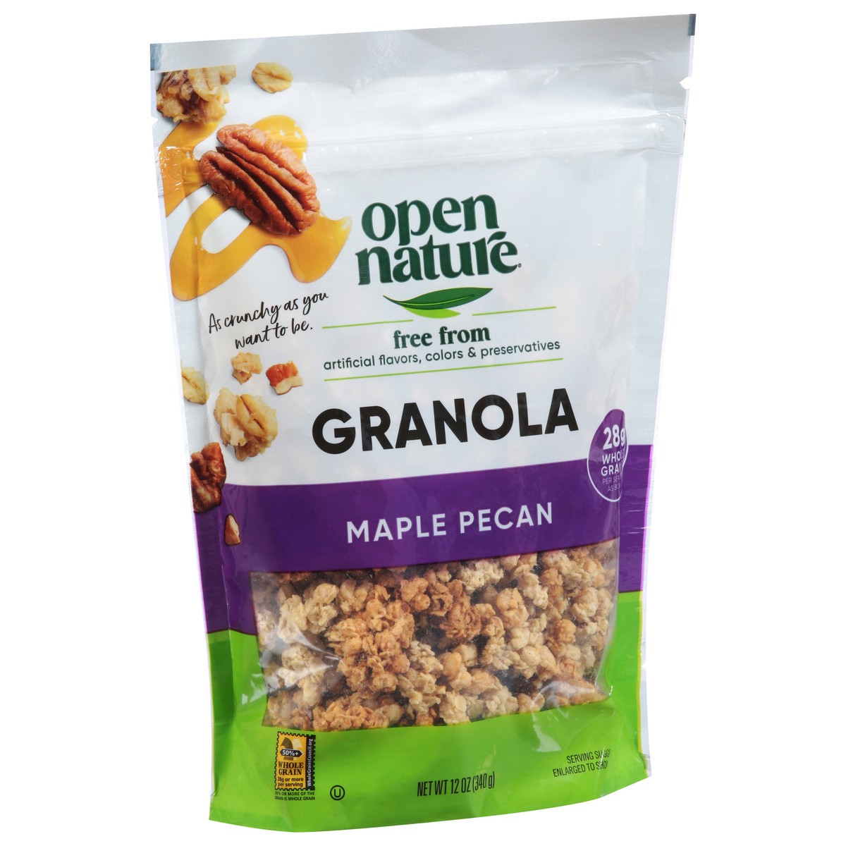 slide 6 of 9, Open Nature Maple Pecan Deluxe Granola, 12 oz