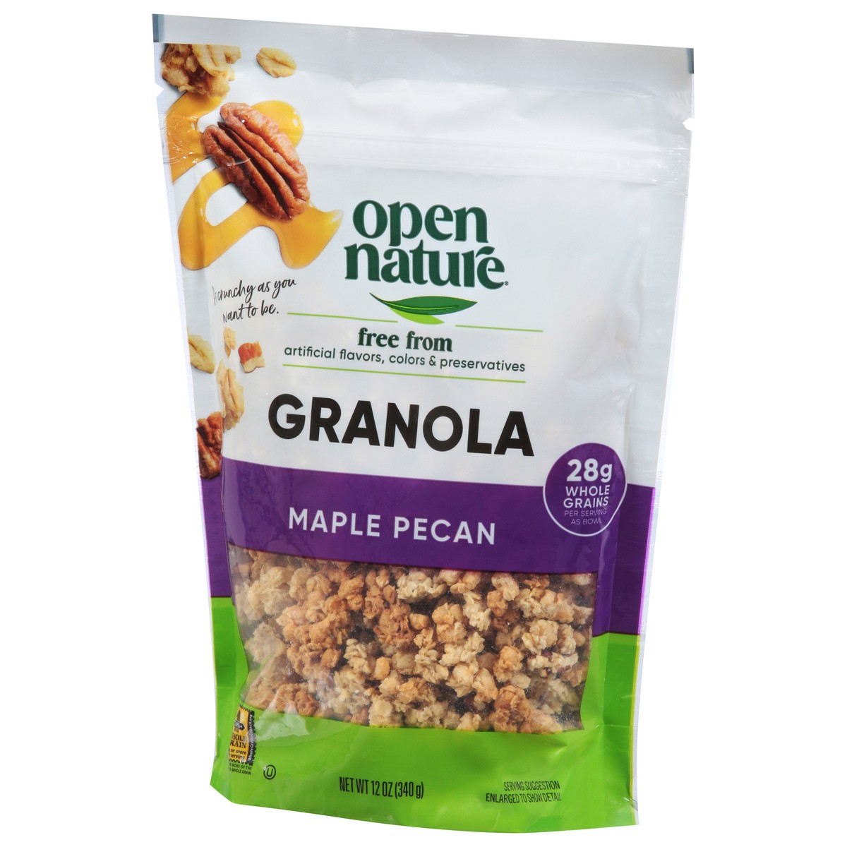 slide 8 of 9, Open Nature Maple Pecan Deluxe Granola, 12 oz