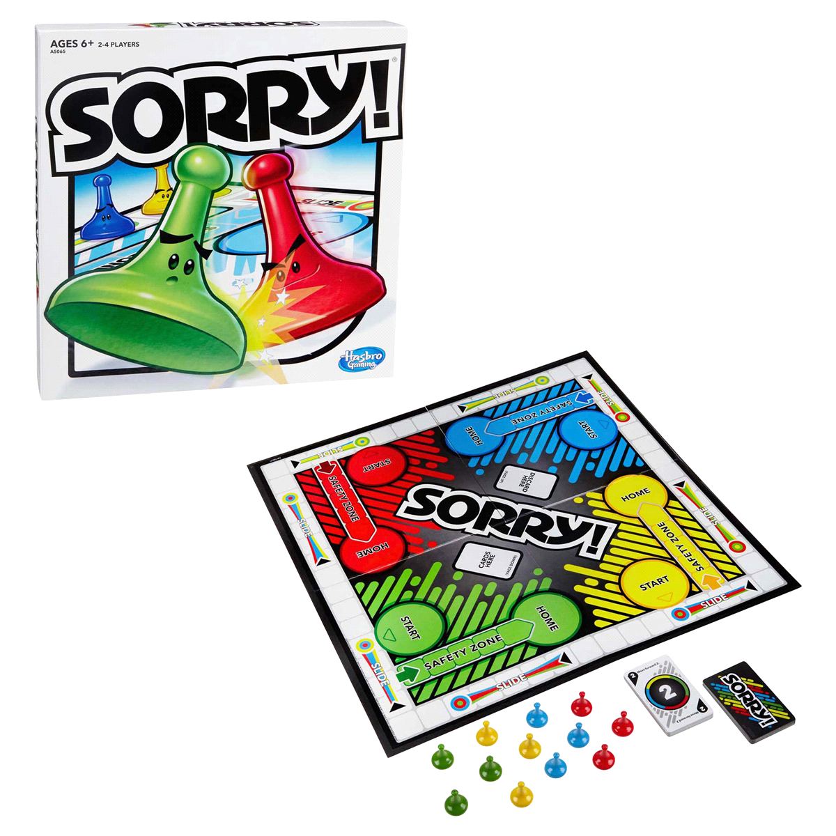 slide 2 of 5, Hasbro Sorry! Board Game, 1 ct