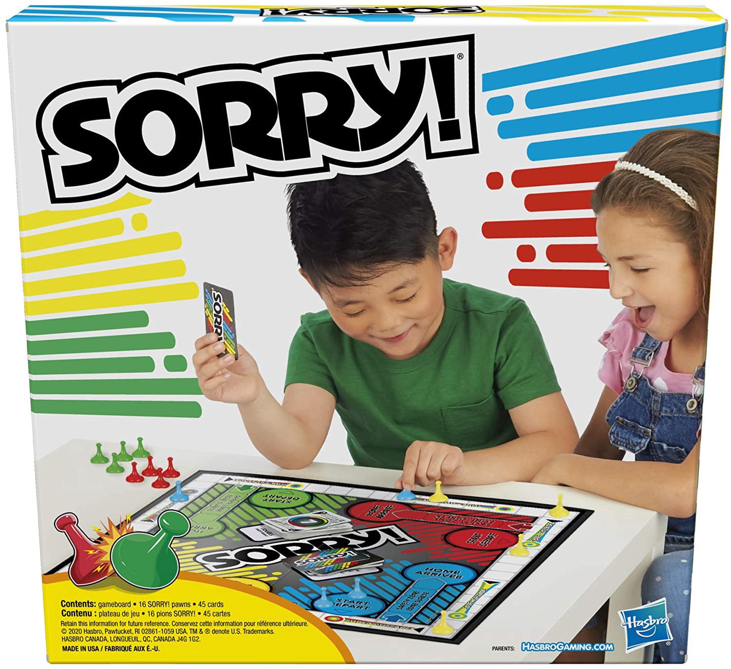 slide 5 of 5, Hasbro Sorry Game by Hasbro, 1 ct