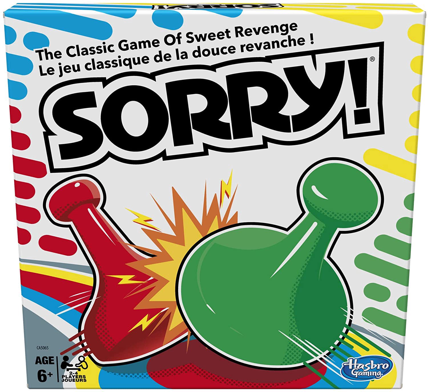 slide 1 of 5, Hasbro Sorry Game by Hasbro, 1 ct