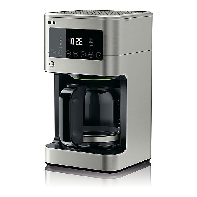 slide 2 of 4, Braun Brewsense Touch Screen 12-Cup Coffee Maker - Stainless Steel, 1 ct