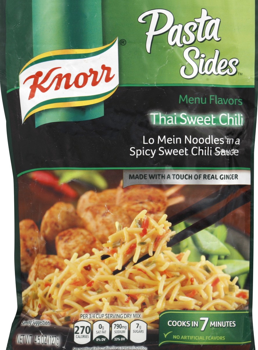 slide 2 of 2, Knorr Pasta Side Dish Thai Sweet Chili, 4.5 oz, 4.5 oz