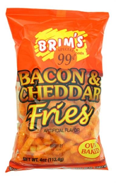 slide 1 of 1, Brim's Fries Bacon & Cheddar, 4 oz
