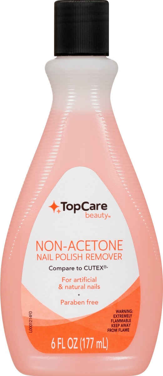 slide 1 of 10, Topcare Nail Polish Remover Nonacetone, 6 oz