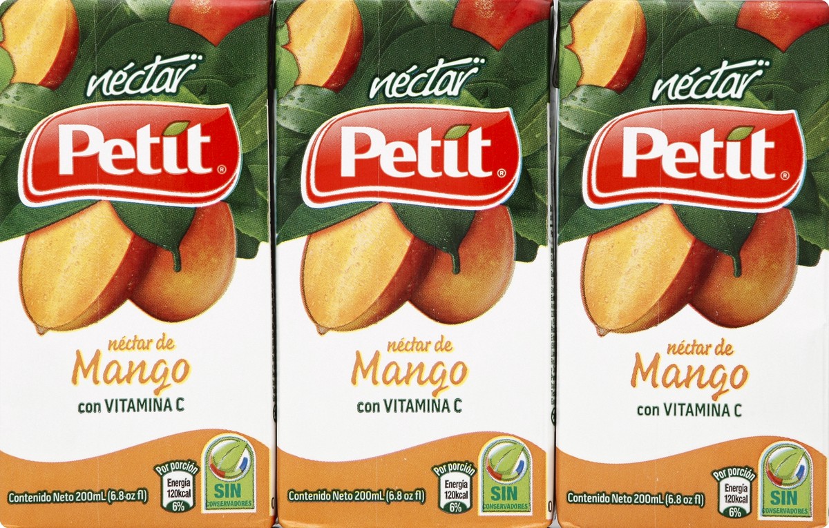 slide 3 of 5, Petit Mango Nectar with Vitamin C - 3 ct, 3 ct; 6.8 fl oz