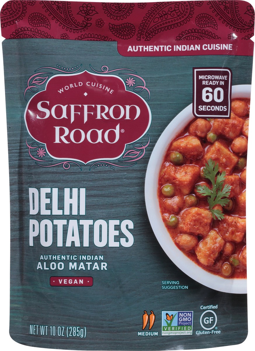 slide 6 of 9, Saffron Road Vegan Delhi Potatoes 10 oz, 10 oz